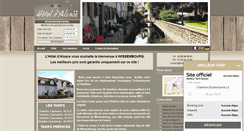 Desktop Screenshot of hotel-alsace.fr